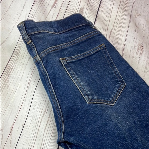 VTG Sz 3 Calvin Klein Dark Blue Boot Cut Mid Rise Denim Jeans Women’s Vintage - Picture 16 of 16